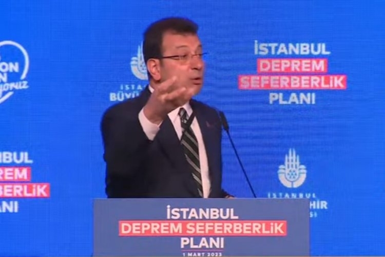 Ekrem İmamoğlu: İstanbul'un 'Seferberlik Planı'nı açıkladı