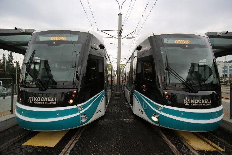 Kocaeli'ye 10 yeni tramvay aracı 