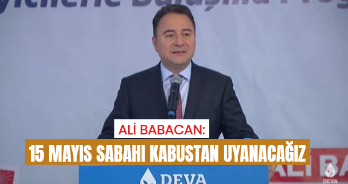 Ali Babacan Gebze'de