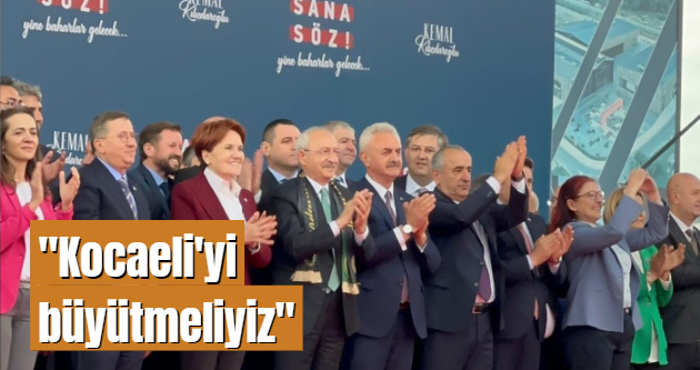 Kemal Kılıçdaroğlu Kocaeli'de