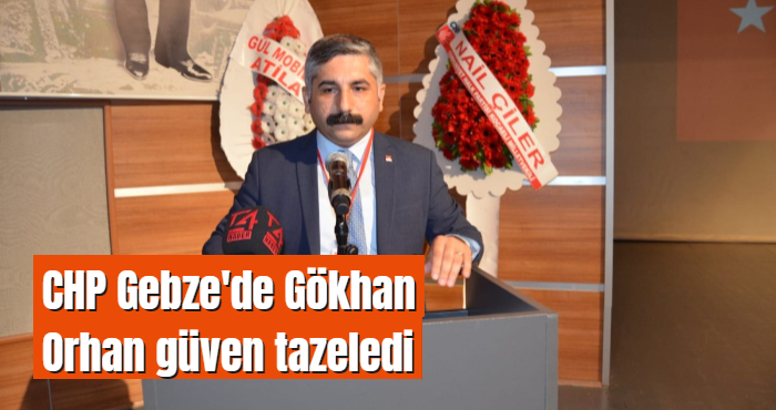 CHP Gebze'de Gökhan Orhan kazandı
