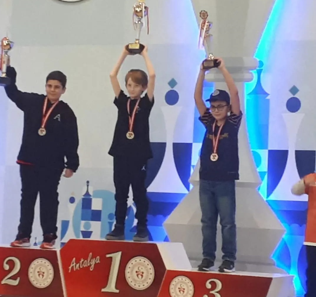 Yusuf Kerem Şahin satrançta Türkiye şampiyonu 