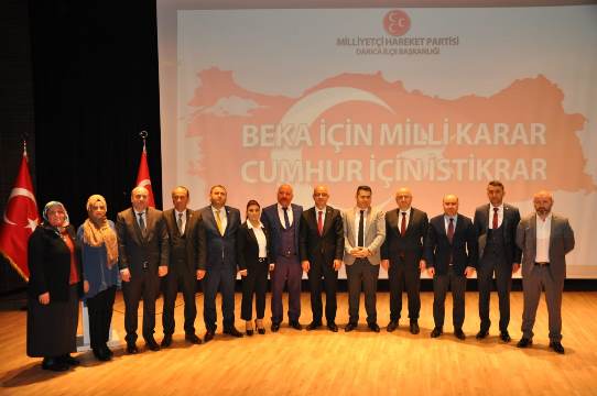 MHP Bıyık için partililerden oy istedi