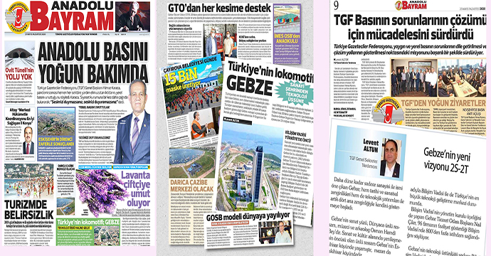 TGF'den bayram gazetesi